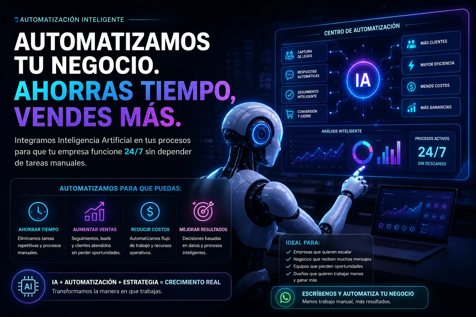 Automatización empresarial con inteligencia artificial